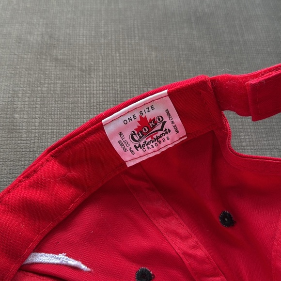 Vintage Dodge Racing Hat / Valcro / Flames - Picture 5 of 7